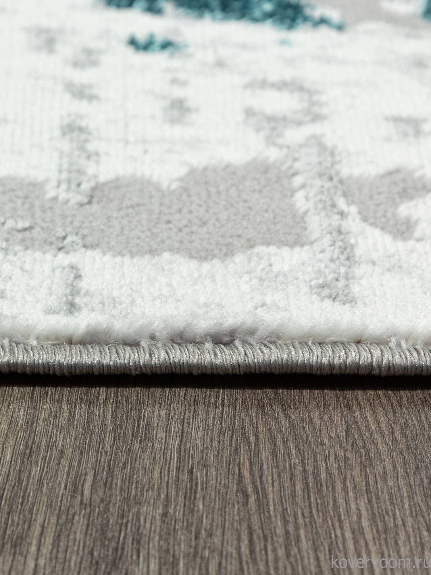 Ковер PALERMO F285 GRAY Овал