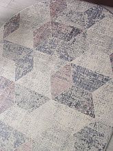 Ковер розовый ZUMMA F257 PINK Овал