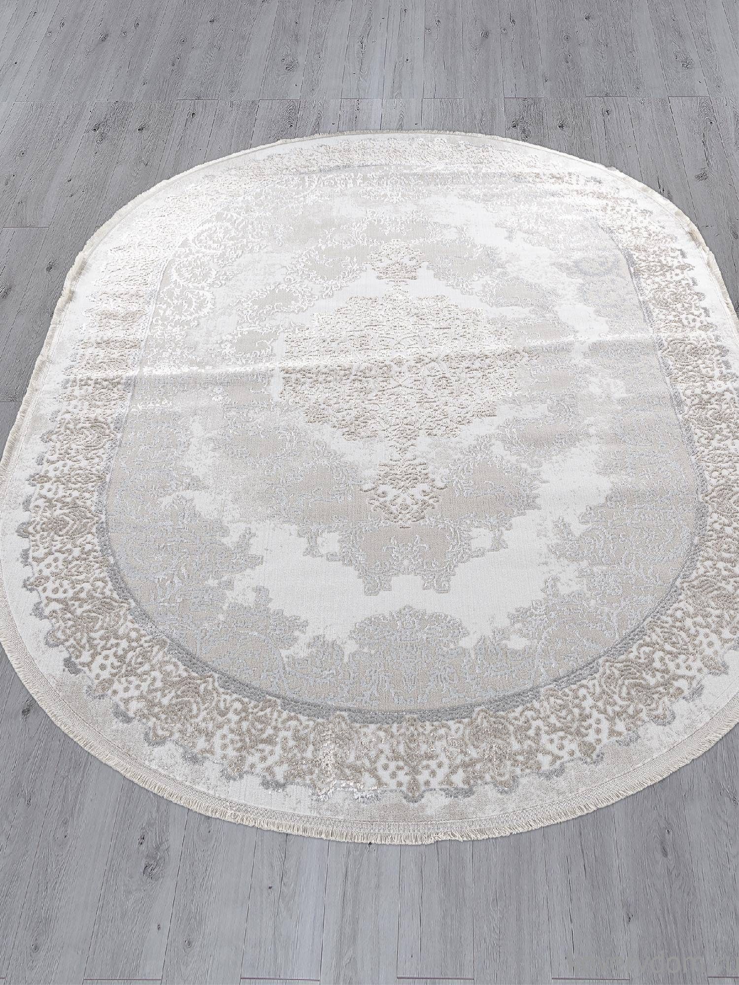 Ковер EFSAN L270A CREAM SHRINK / VIZON FDY Овал Ковер EFSAN L270A CREAM SHRINK / VIZON FDY Овал