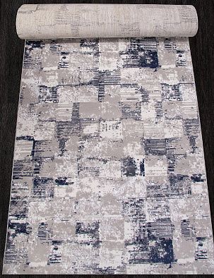 Ковровая Дорожка RICHI 8673 GRAY-BLUE