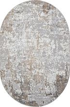Современный ковер серый PARADIZE-A 00746B BEIGE / GREY Овал