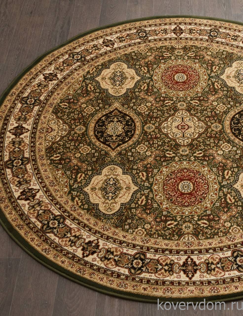 Ковер IZMIR d101 GREEN Круг