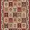 Ковер  STANDARD GODETIA dark red Ковер  STANDARD GODETIA dark red