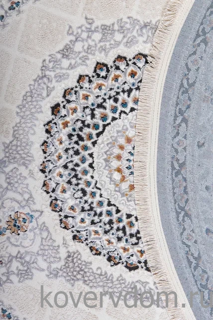 Ковер Amira 4836A L.Grey-L.Grey Круг Ковер Amira 4836A L.Grey-L.Grey Круг