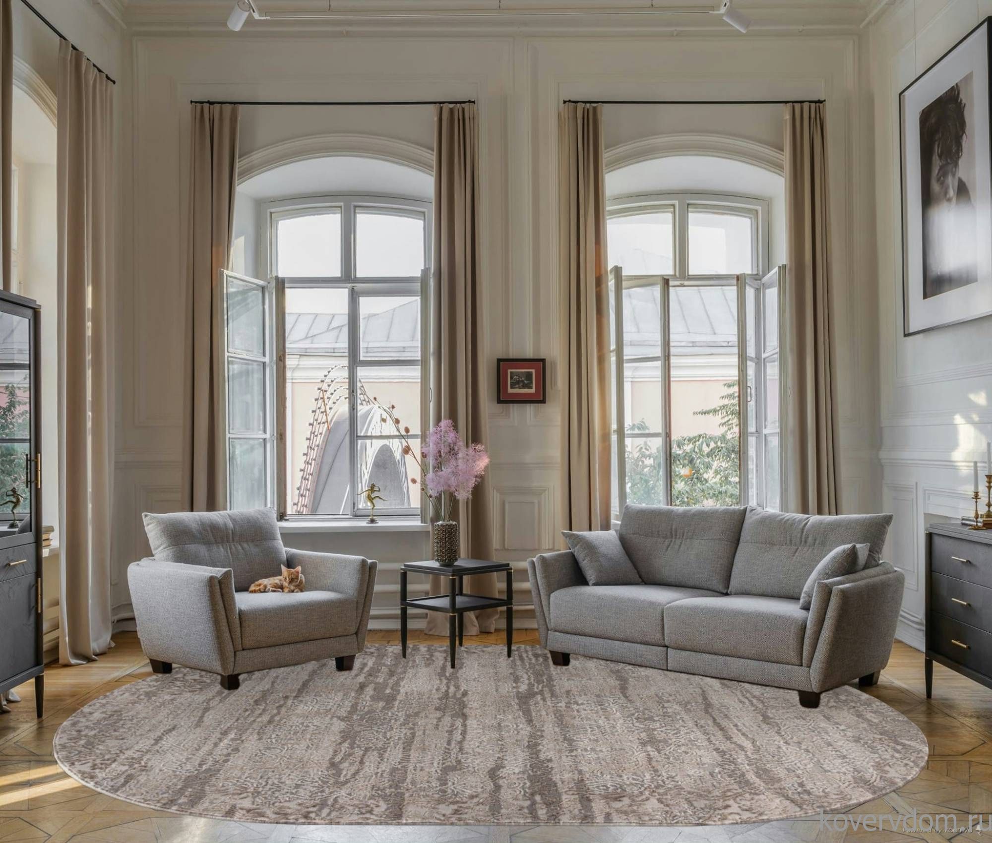 Ковер LUCCI P1260 VIZON / VIZON Овал