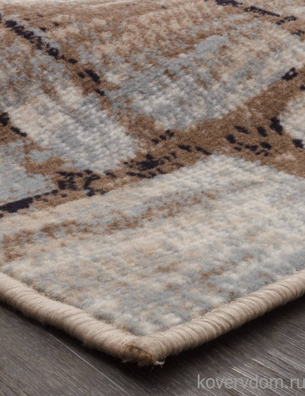 Ковер SIERRA D717 BEIGE-BLUE