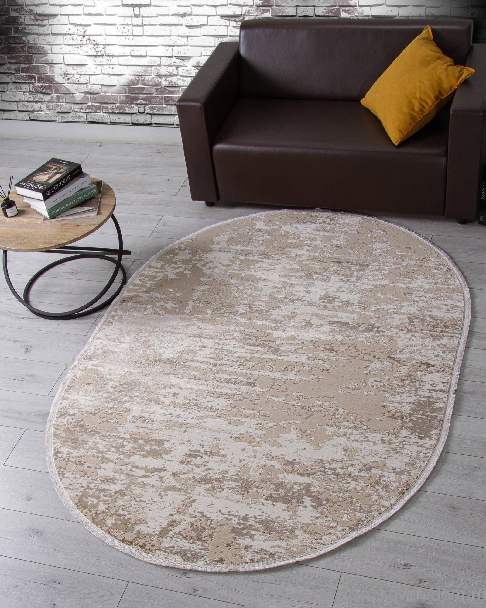 Ковер DOLCE F201 BEIGE Овал