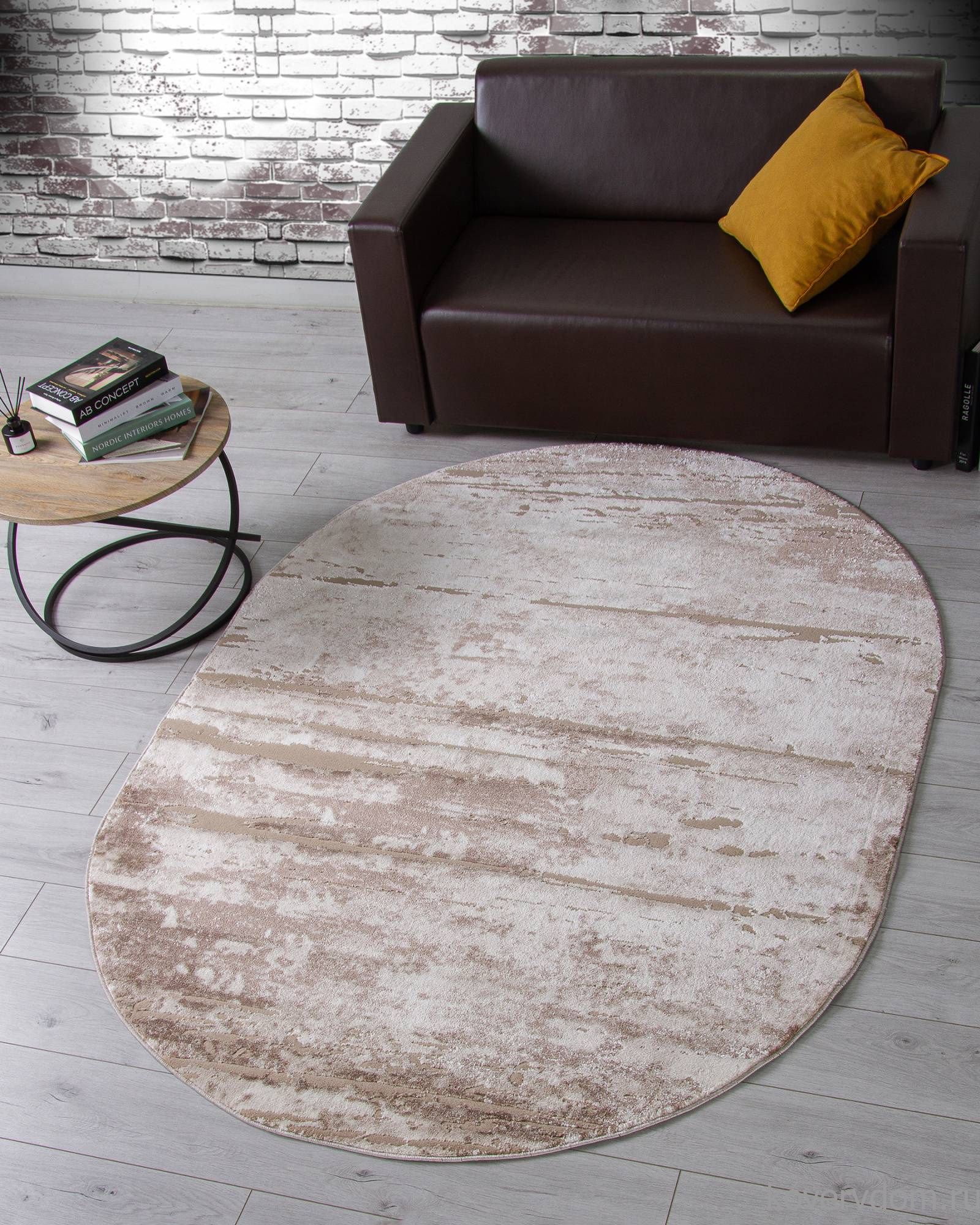 Ковер ALABAMA F176 BEIGE Овал