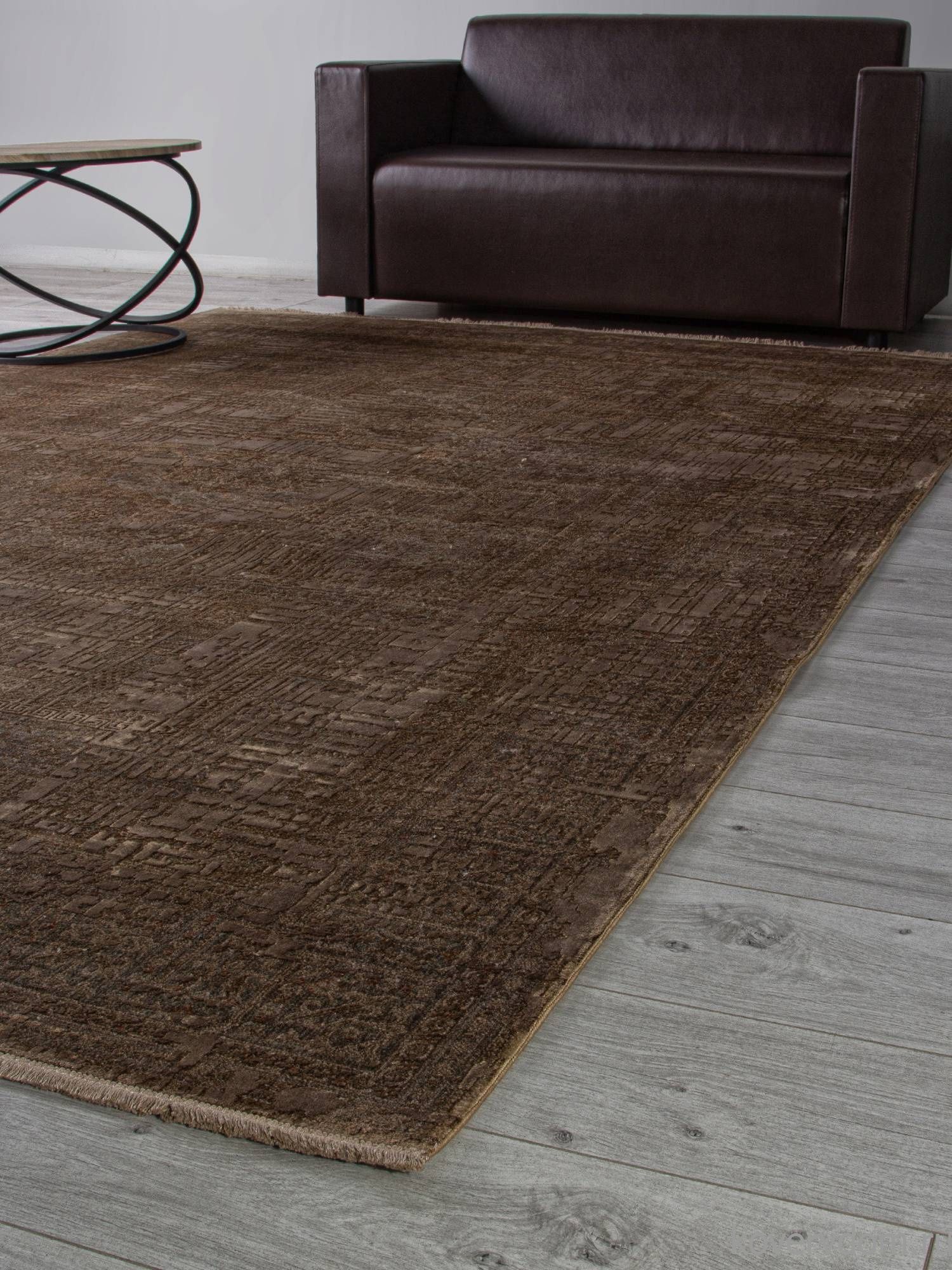 Ковер ROYAL G381K2 BEIGE / D.GREY