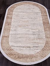 Ковер ATLAS 9317 BEIGE / BEIGE Овал