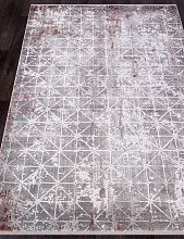 Овальный ковер DIOR 5852C GREY - PINK