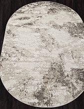 Ковер серый SIMIRA F219 BEIGE Овал