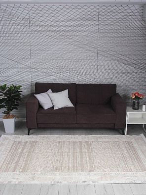 Ковер AMELI 9247A S.BEIGE / P.WHITE