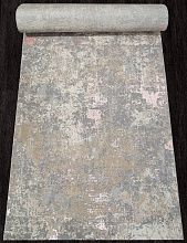 Пушистый ковровая Дорожка LIMAN F163 BEIGE-PINK