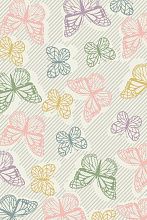 Ковер с бабочками SOFIT N047 LIGHT CREAM