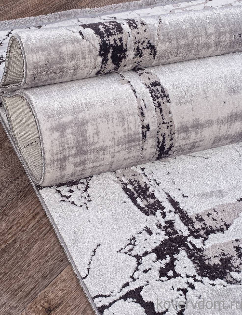 Ковер ROXANNE 17103 L.GREY / D.GREY