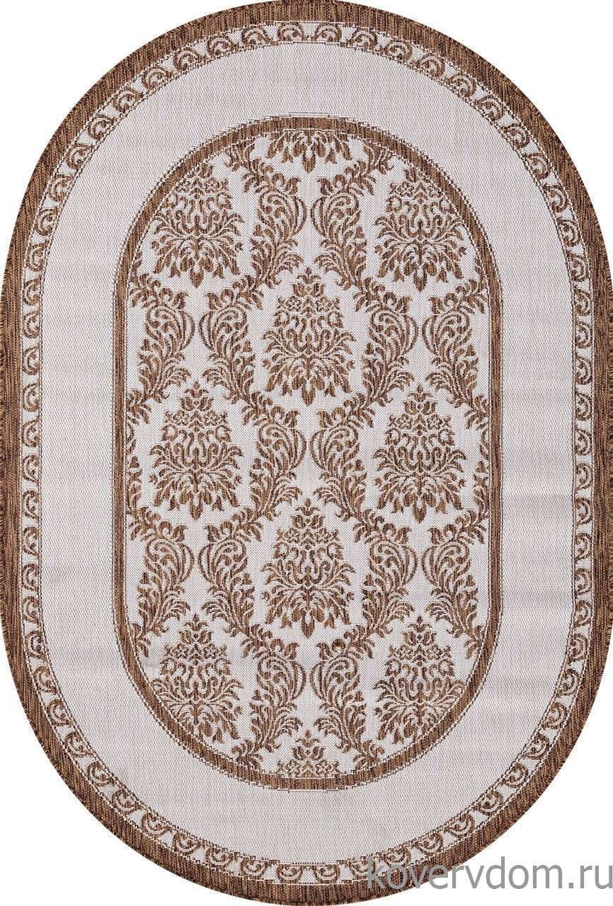 Ковер циновка VEGAS S001 CREAM-BROWN