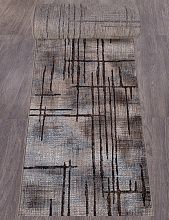 Ручной ковровая дорожка SIERRA D717 BEIGE-BLUE 2