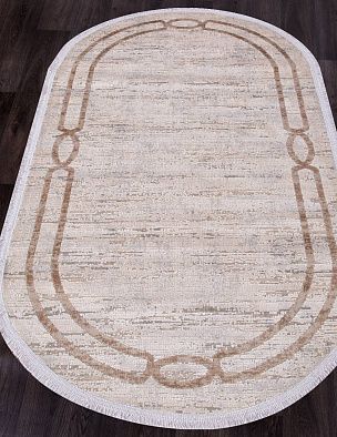 Ковер ATLAS 9316 BEIGE / BEIGE Овал