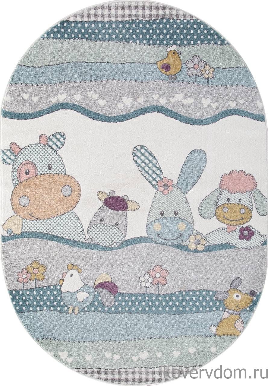 Ковер SOFIT 2484 LIGHT CREAM Овал