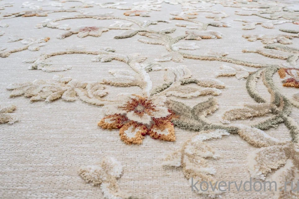 Рельефный ковер из вискозы GENOVA  38027 6262 60 ОВАЛ