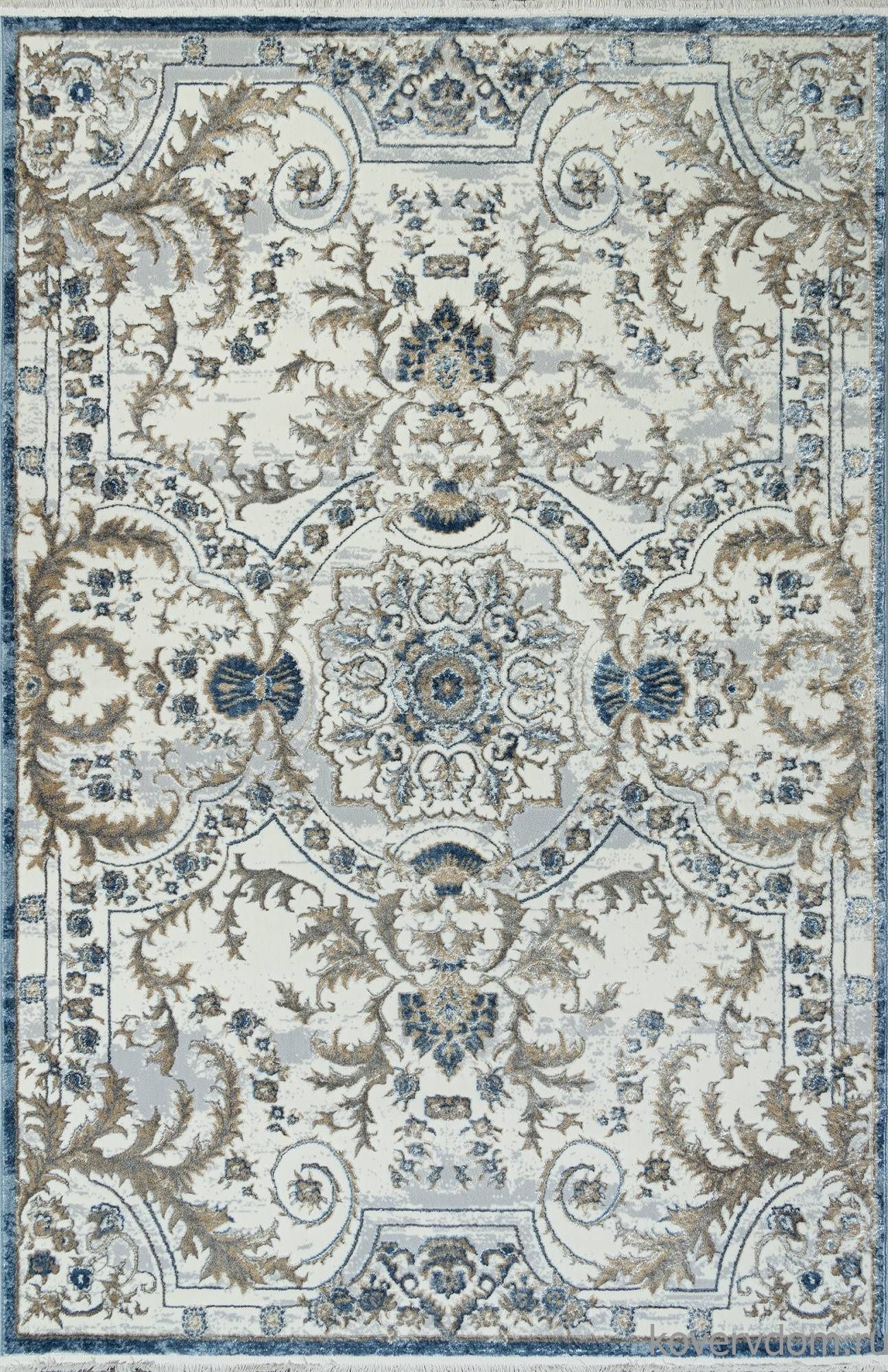 Ковер SAHARA 00765A D.BLUE FDY / CREAM HB