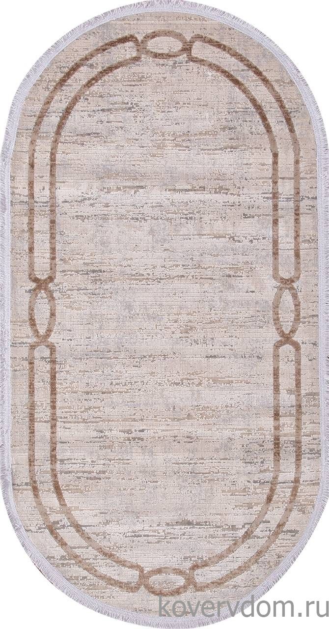 Ковер ATLAS 9316 BEIGE / BEIGE Овал