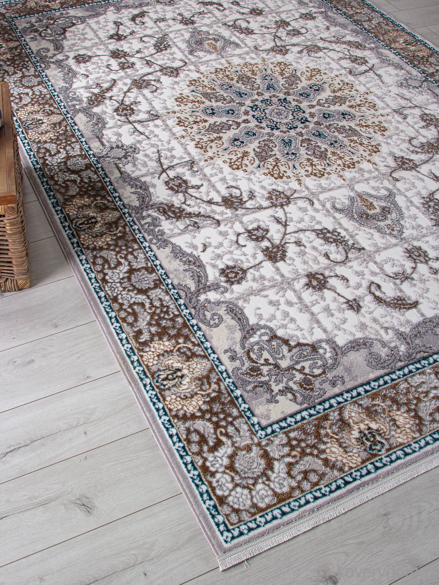 Ковер HALIF F640 GREEN-BLUE