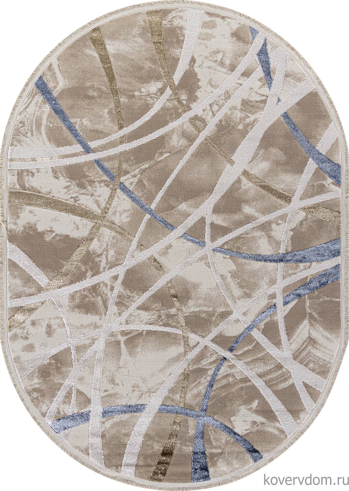 Ковер MOSSO 27248A CREAM / BEIGE Овал